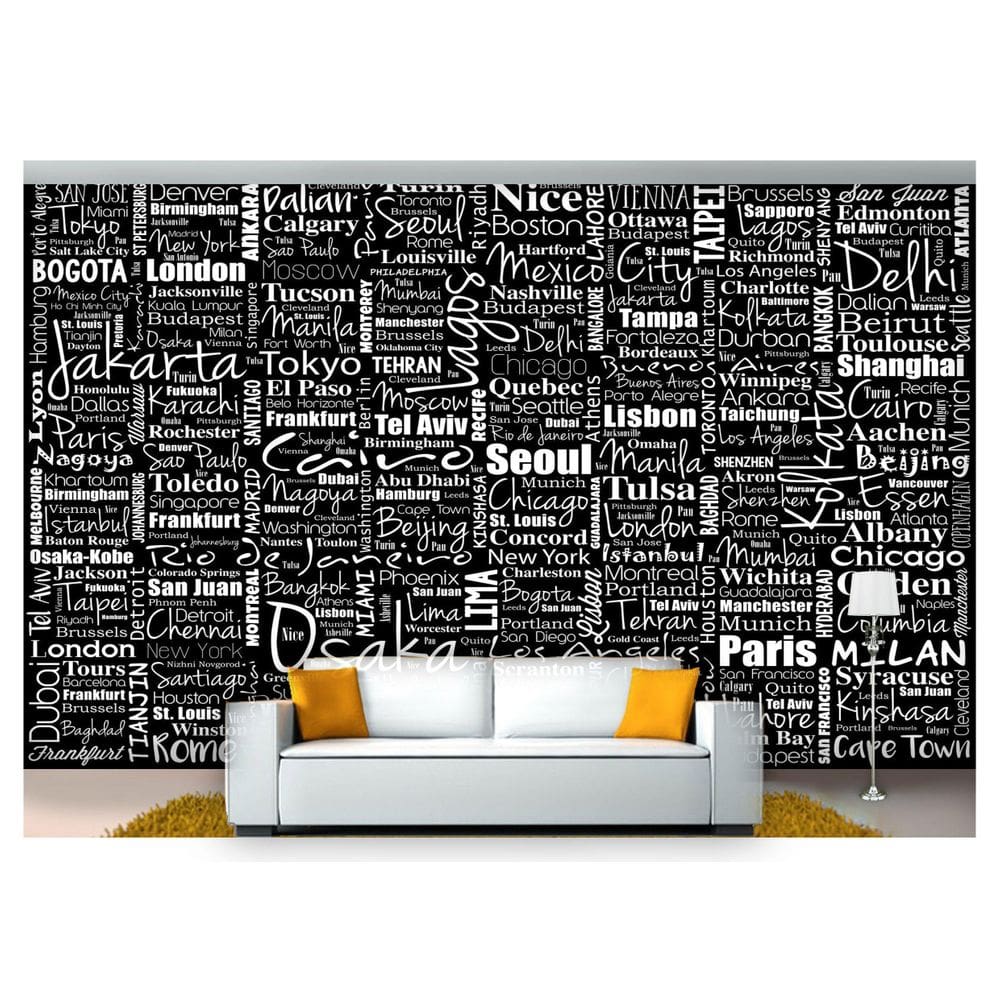 Papel De Parede Nomes Cidades Capitais Mundo  Ncd195