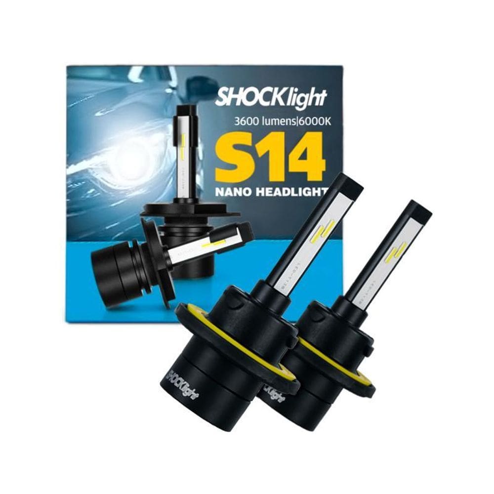 Lampada De Led Para Farol Ultraled Shocklight S14 H3