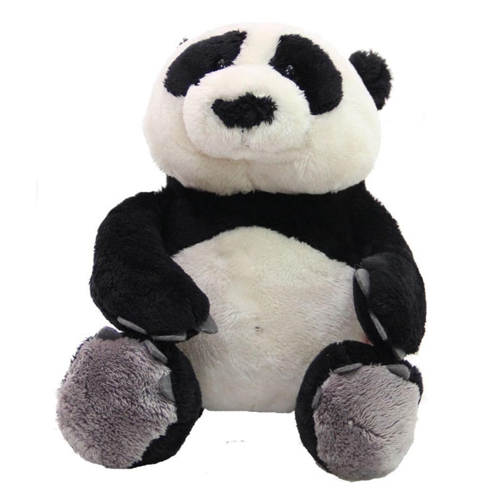 Urso panda 35cm de pelúcia antialergica - casa dos ursos