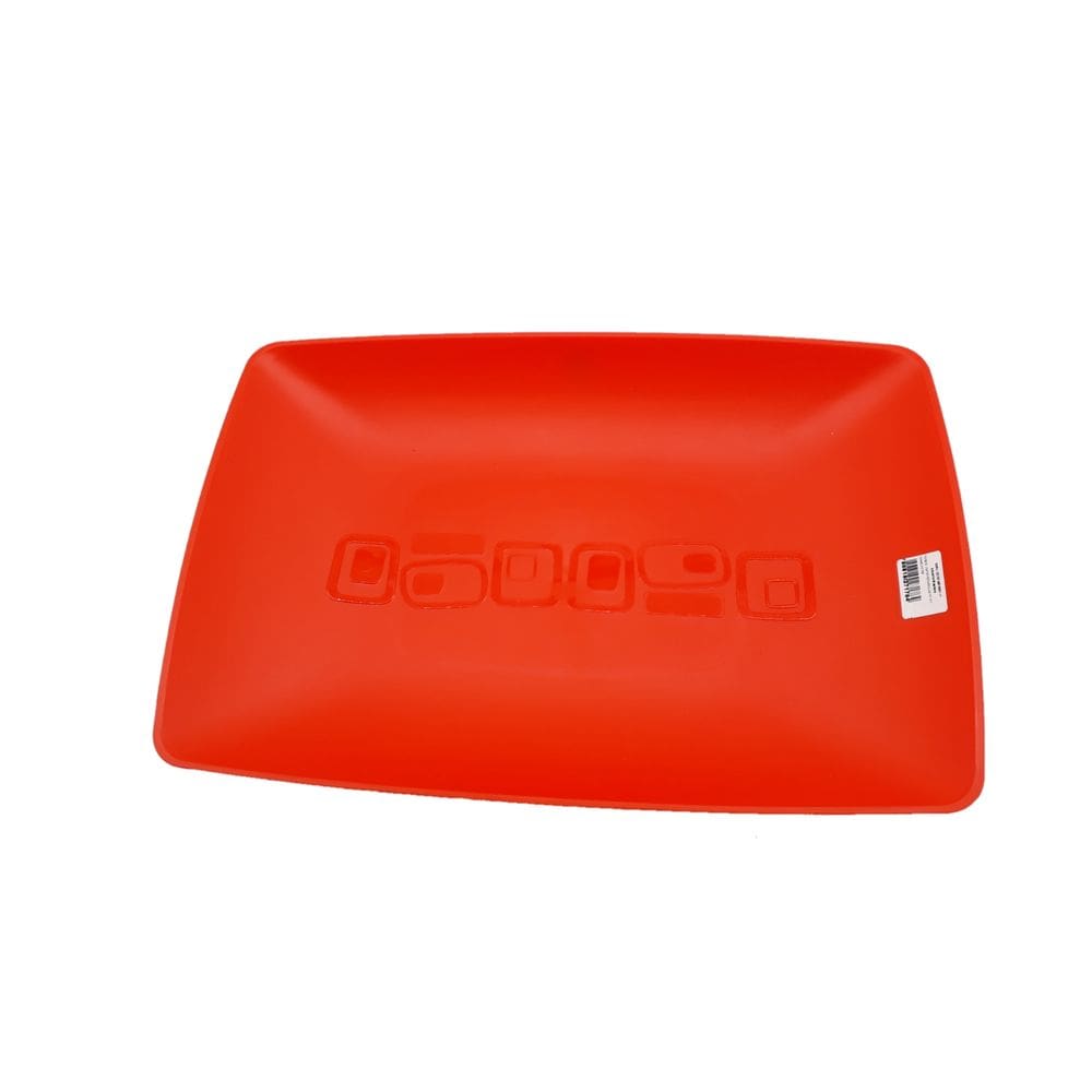 Centro de Mesa Retangular Dehaus Fruteira de mesa Vermelho