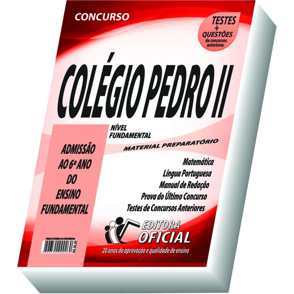 Apostila Colégio Pedro Ii - Admissão Ao Ensino Fundamental