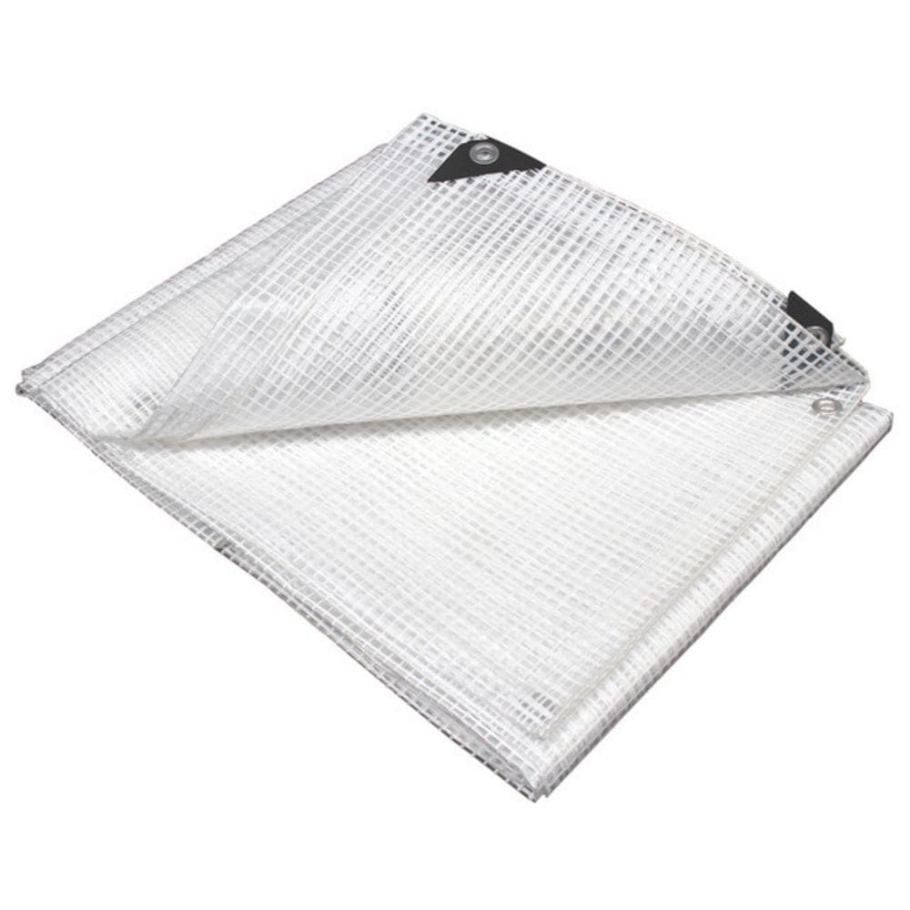 Lona Transparente 6x5 com ilhoses cada 50cm 300 micras