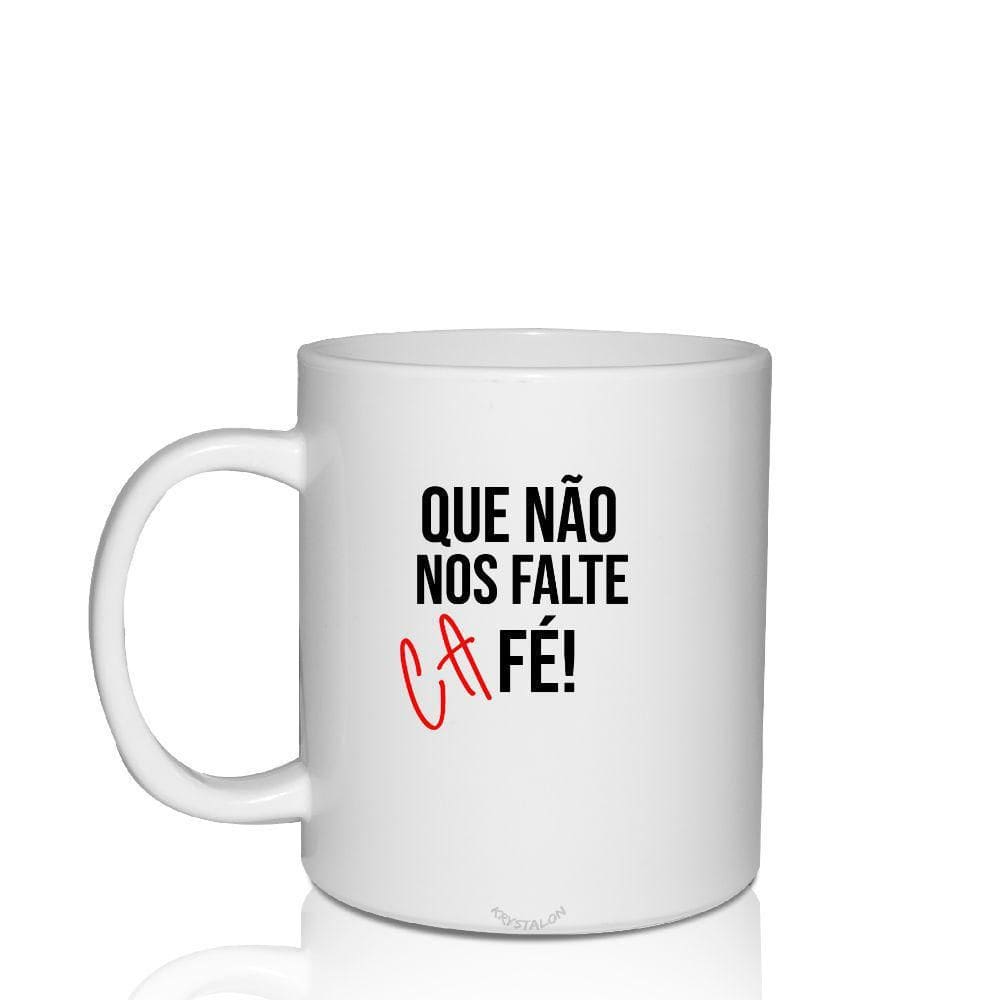 Caneca Branca Personalizada Para Home Office  Ca  Fé