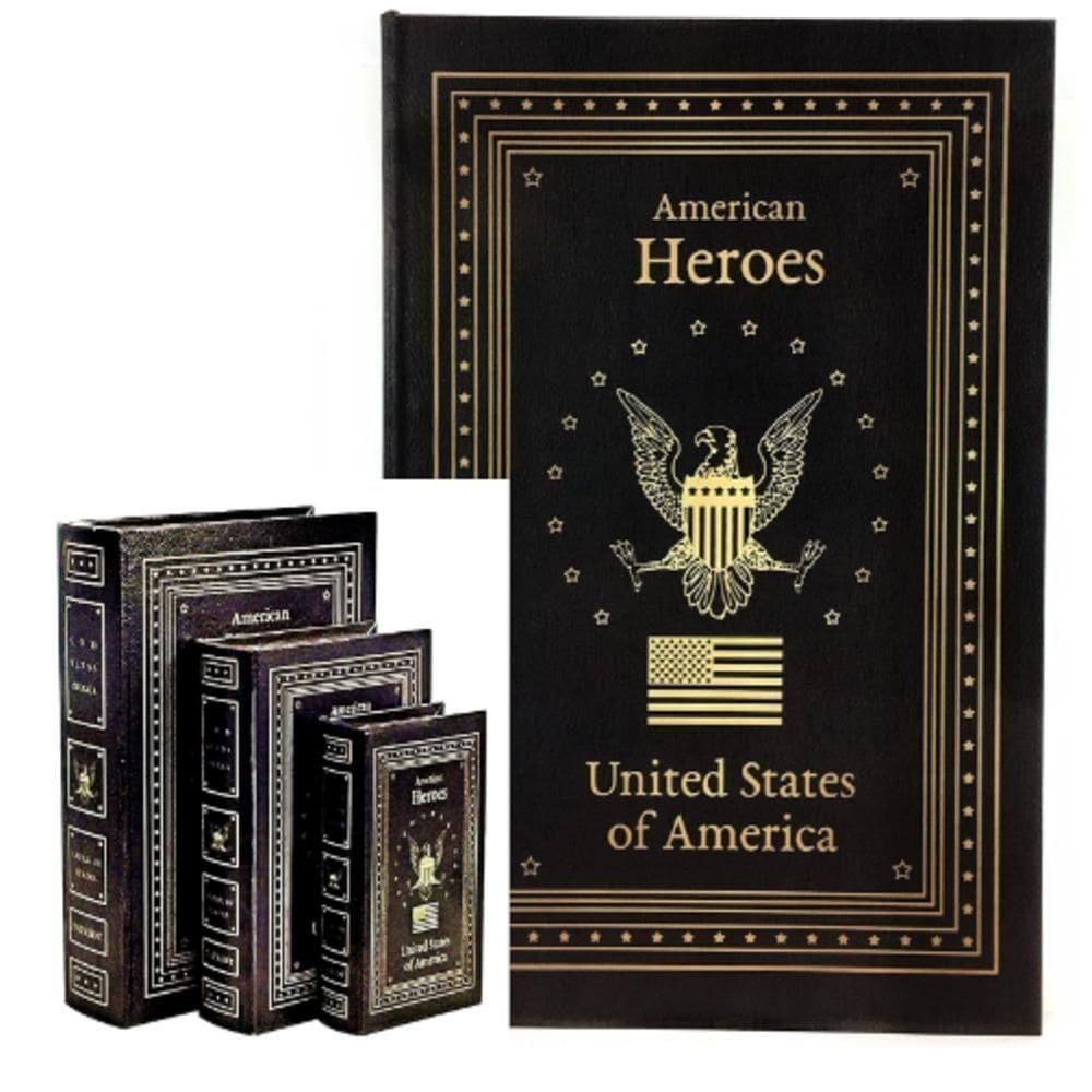 Kit 3 Livros Decorativos Cofre Fake Organizador Porta Joias Retro Armazenamento Secreto