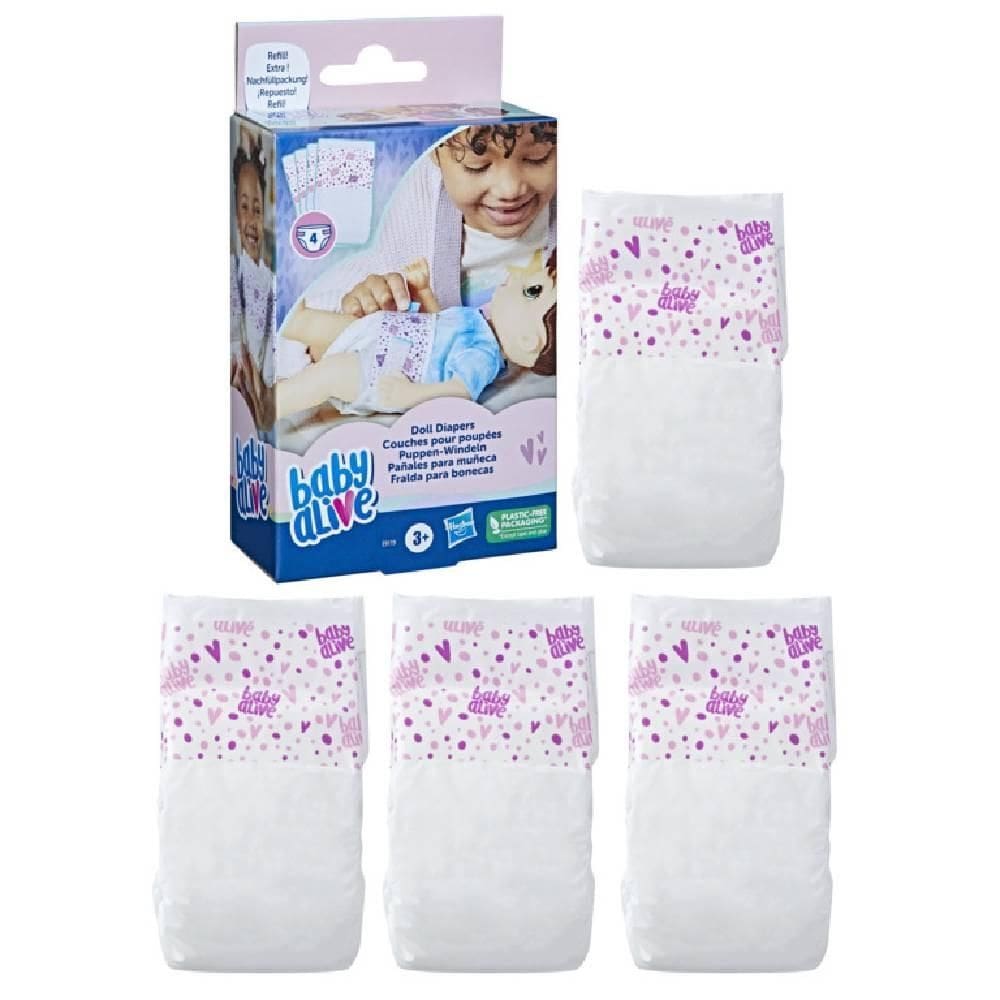 Baby Alive Refil de Fralda - Hasbro