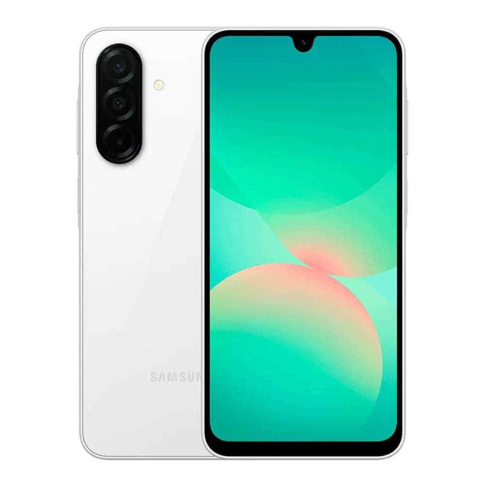 Celular Samsung Galaxy A26 5G, 256GB 8Gb RAM Tela 6,7` Camera Tripla Branco