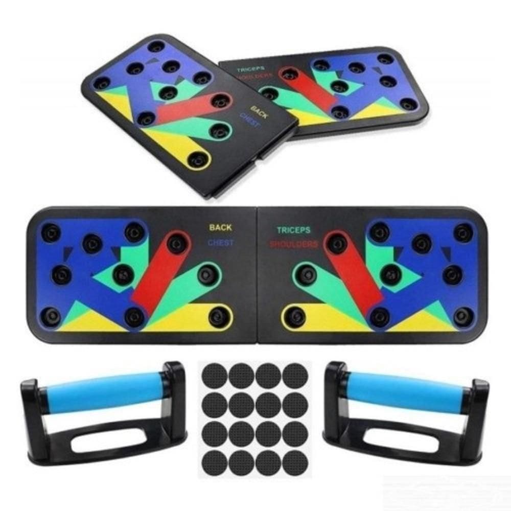 Prancha Push-up Plataforma Para Exercícios De Ombro Peito Em Casa