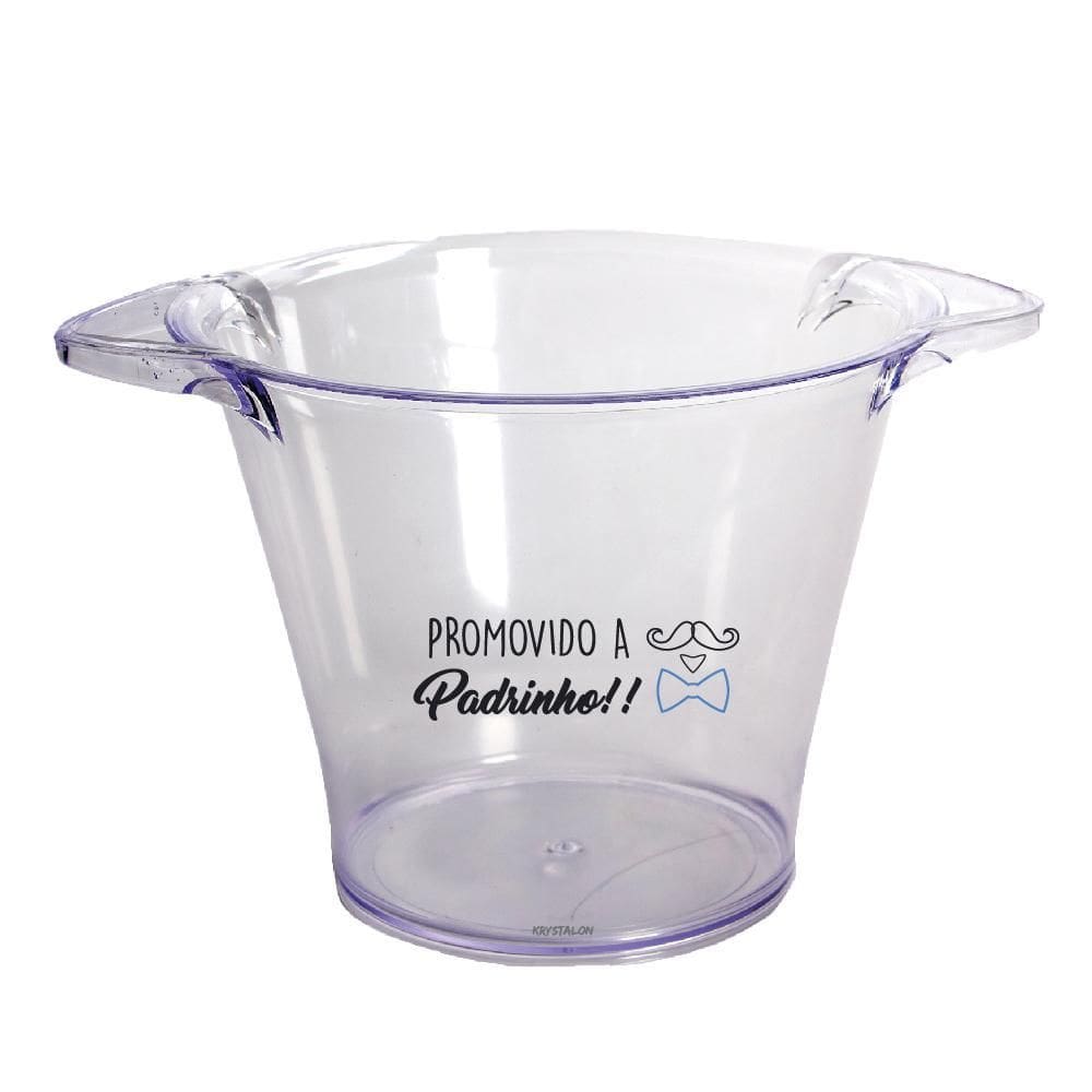 Balde De Gelo Personalizado Para Padrinho