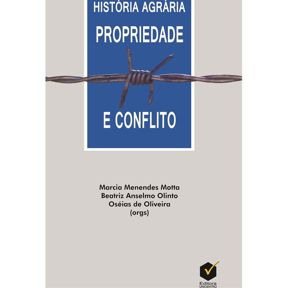 Livro História agrária propriedade e conflito