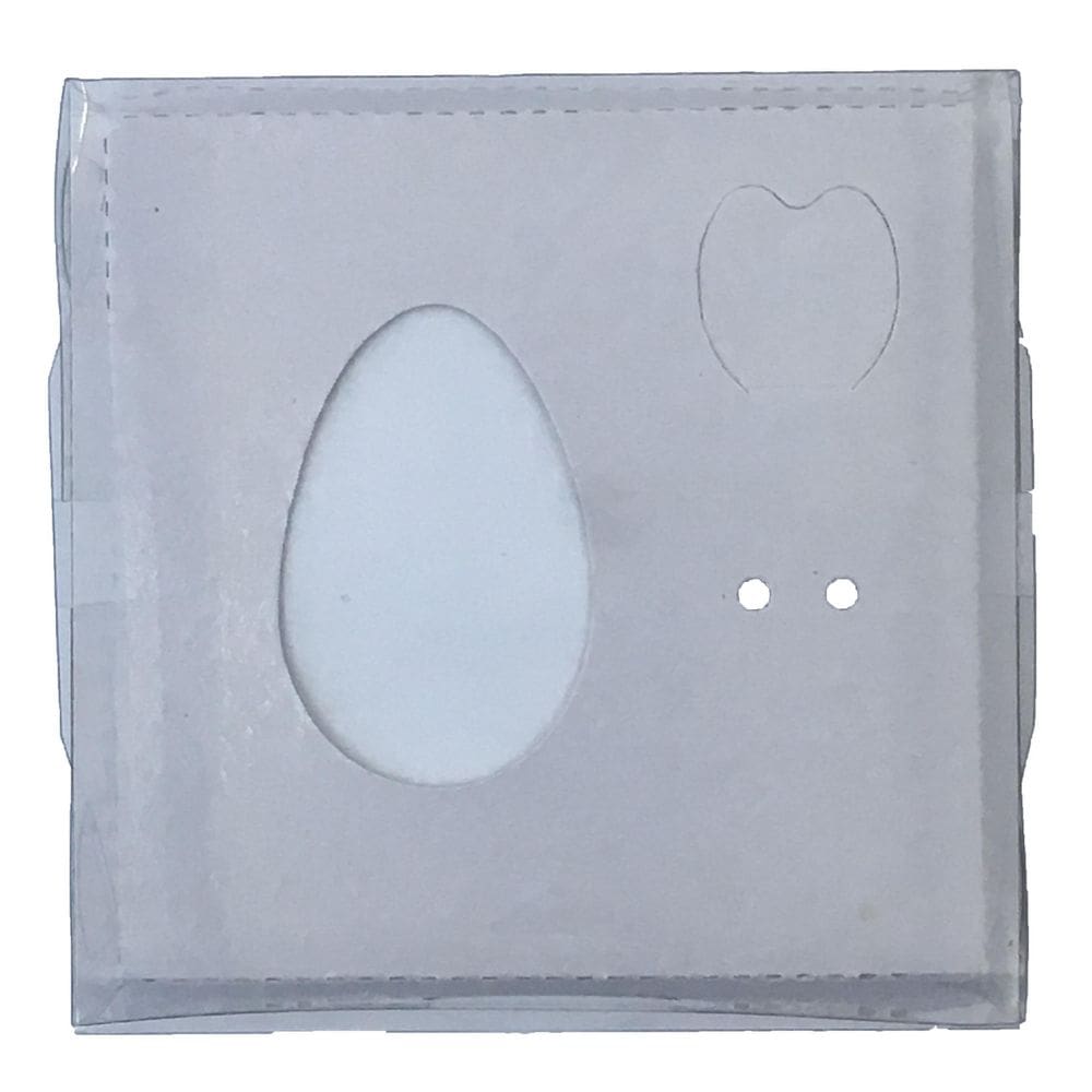 Caixa Ovo De Colher 50G Branco