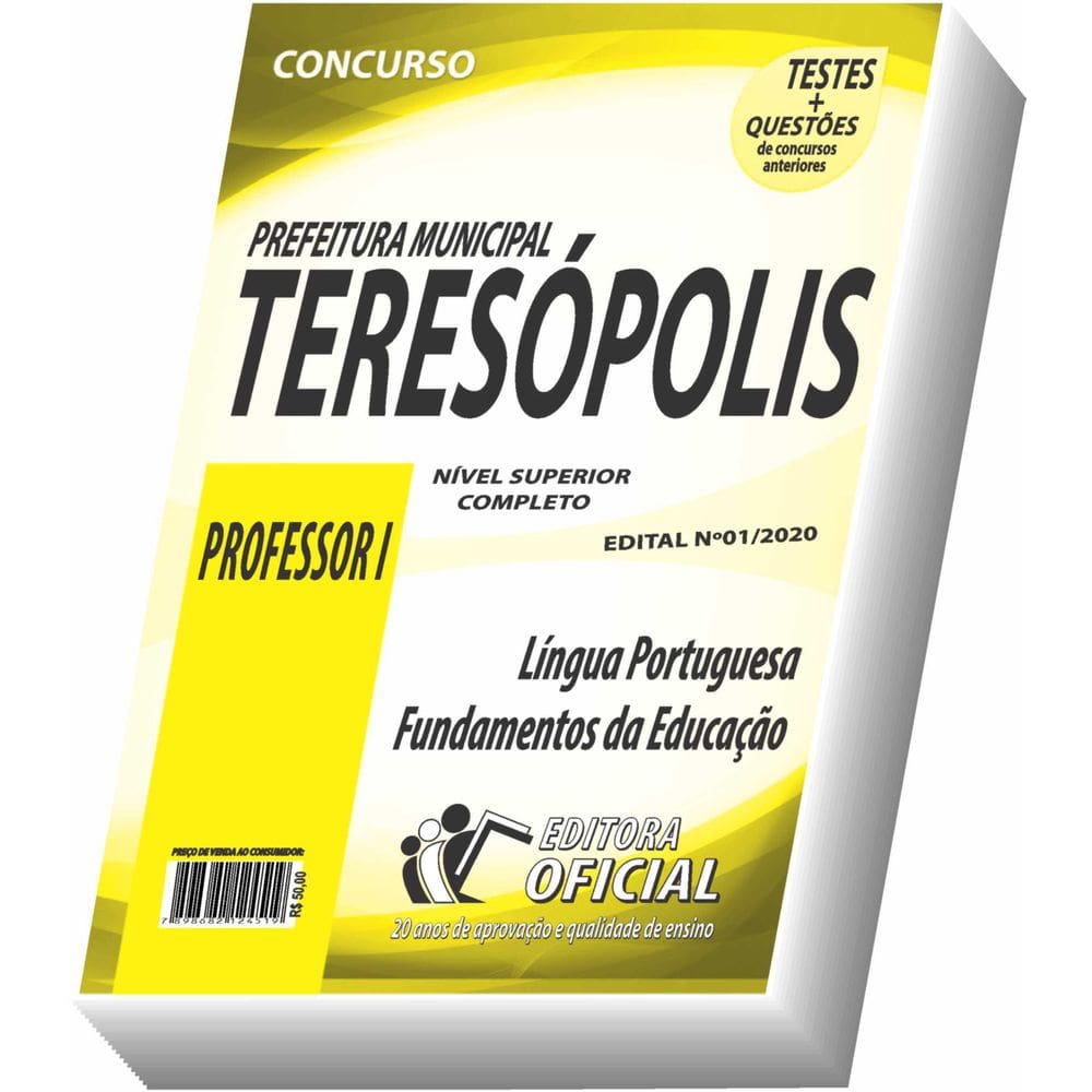 Apostila Prefeitura De Teresópolis - Professor I