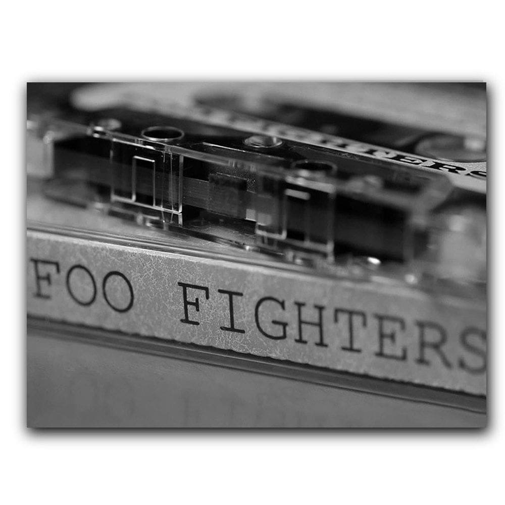 Placa  Mdf  20 Cm X 30 Cm - Foo Fighters  Bd01