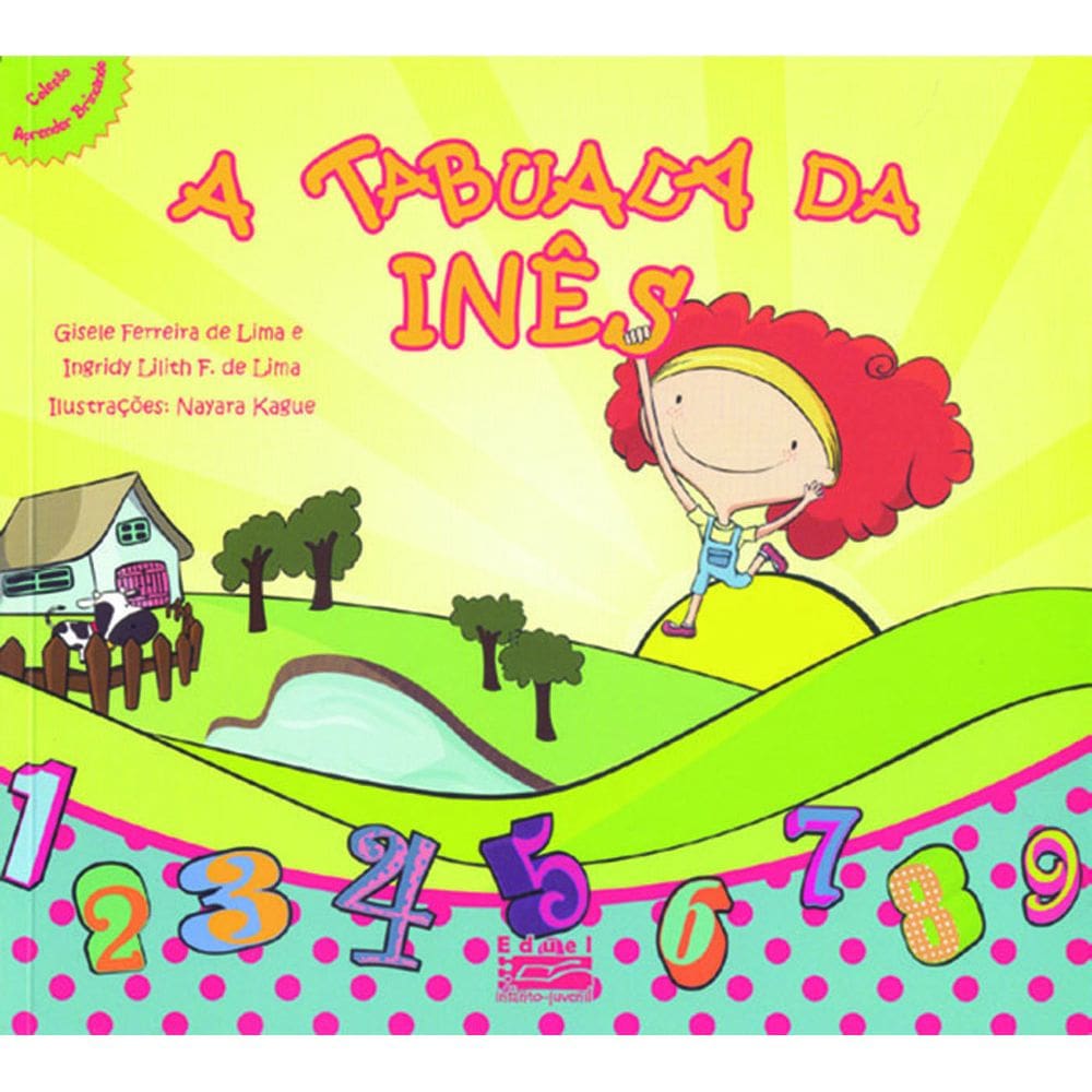 Livro A tabuada da Inês