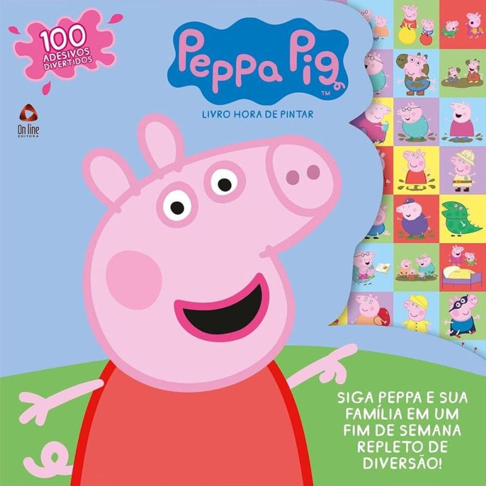 Peppa Pig - Livro hora de pintar