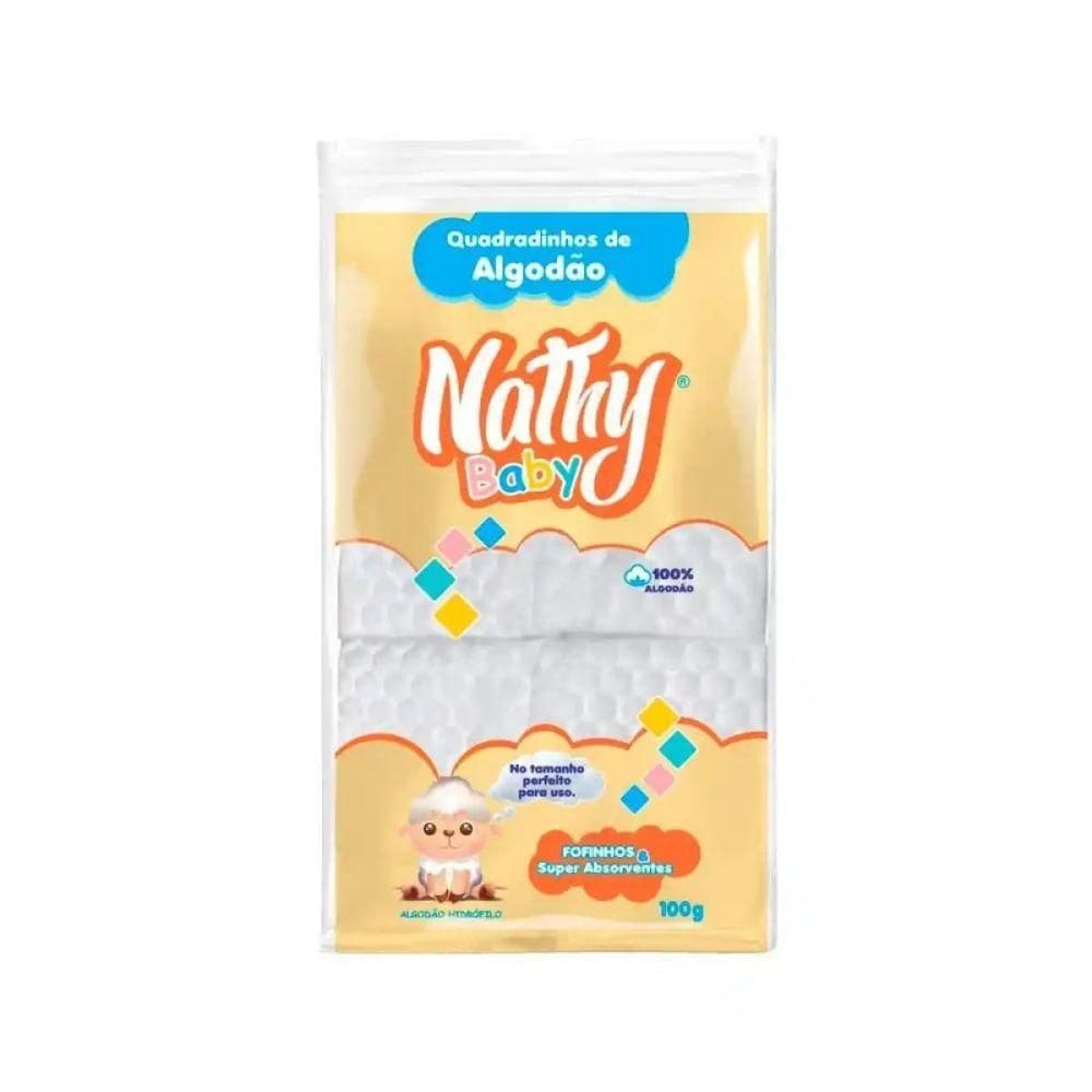 Algodão Quadradinho Baby Nathy 100g