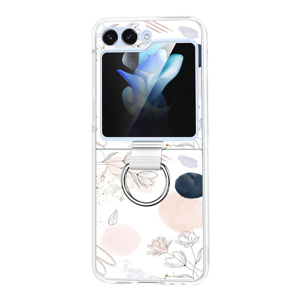 Capa para Celular ZERODAMAGE Sahara Galaxy Z Flip6 Floral