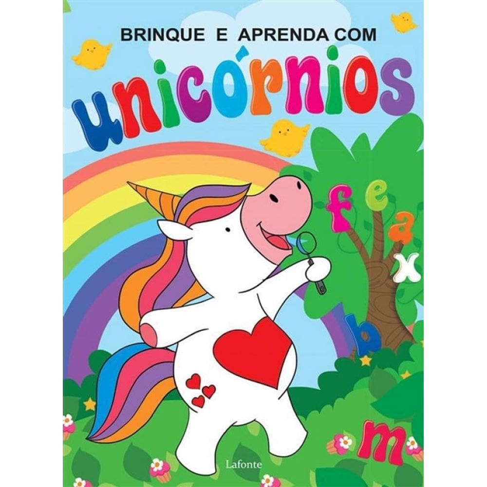 MP - Livro Brinque E Aprenda Com Unicornios