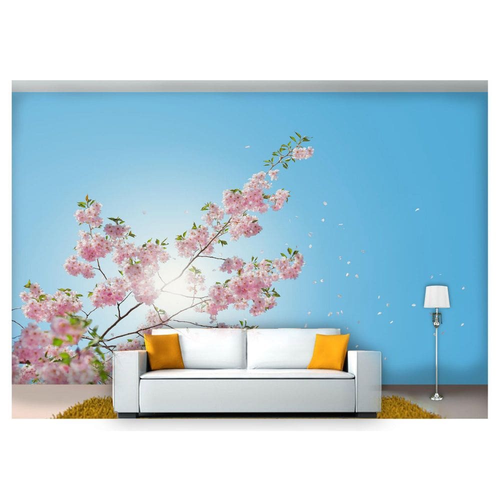 Papel De Parede Flores Floral Flor Natural 3D Nfl236