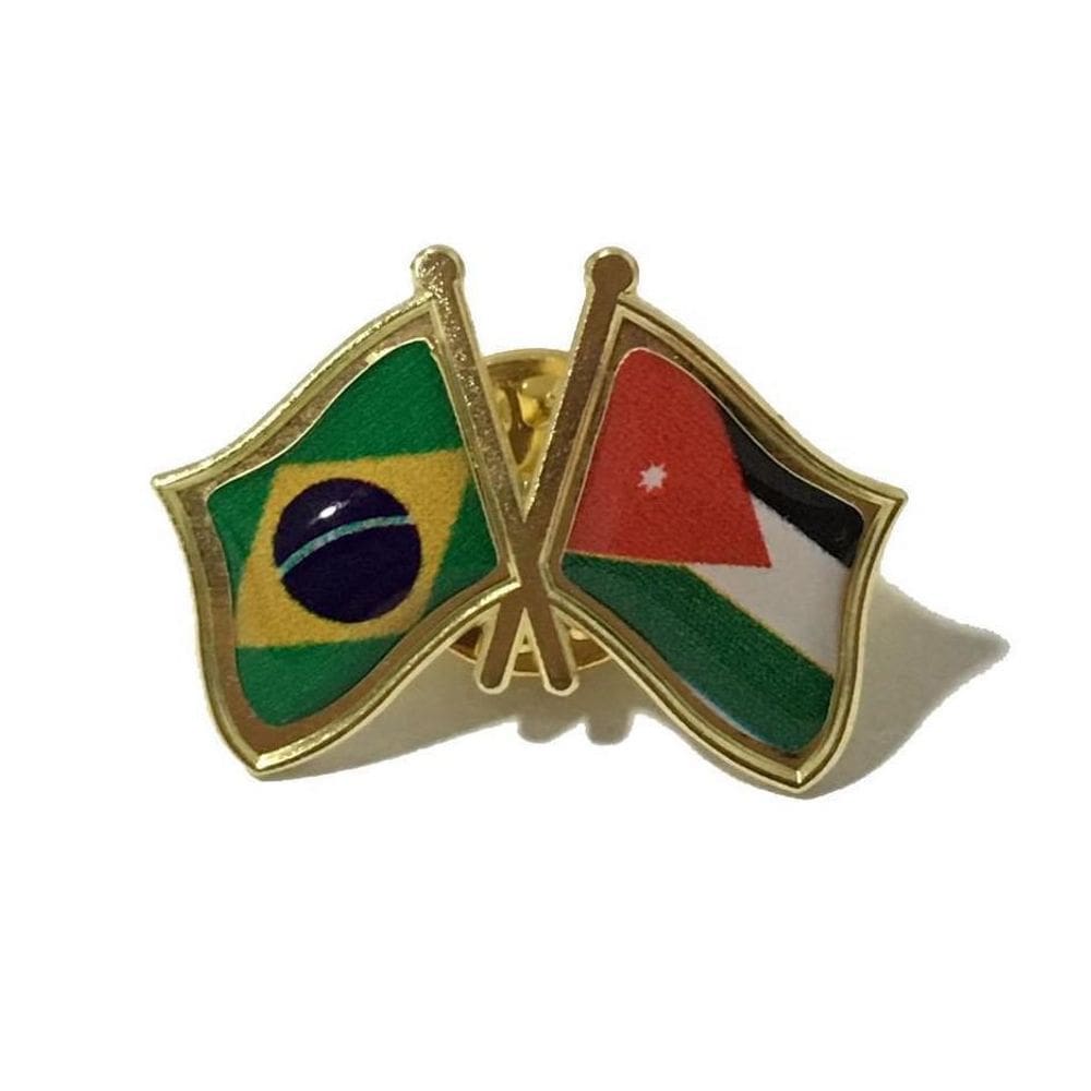 MP - Pin Da Bandeira Do Brasil X Jorda nia