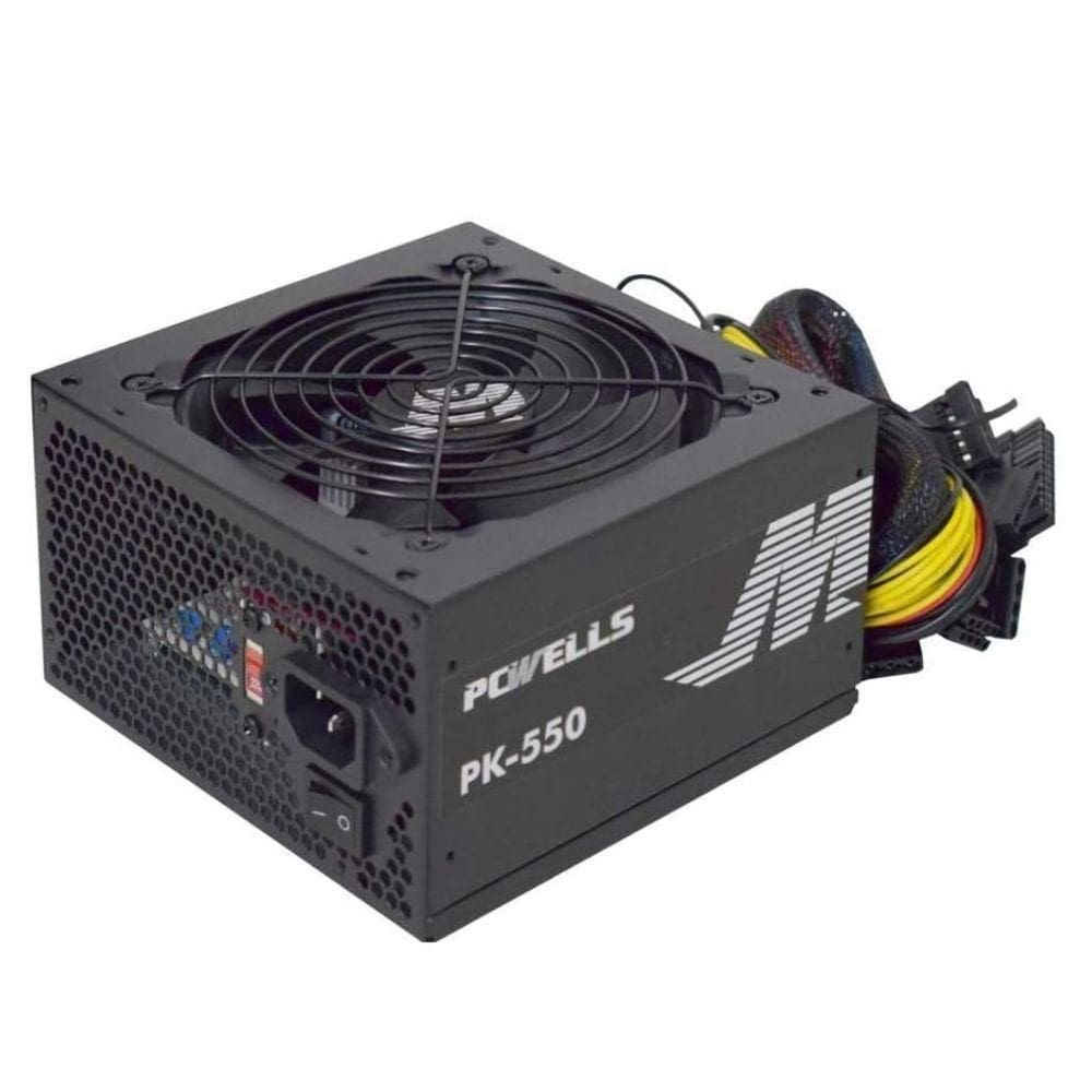 Fonte Atx 550w Real Pcwells Pk-550