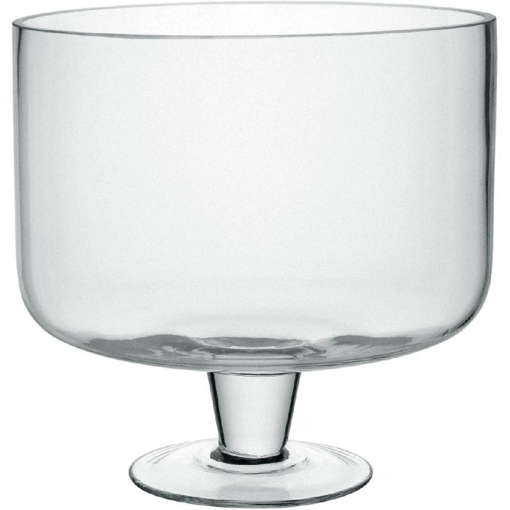 FRUTEIRA DECORATIVO CENTRO DE MESA HOME&CO COM PE VIDRO 19x19x19cm TRANSPARENTE