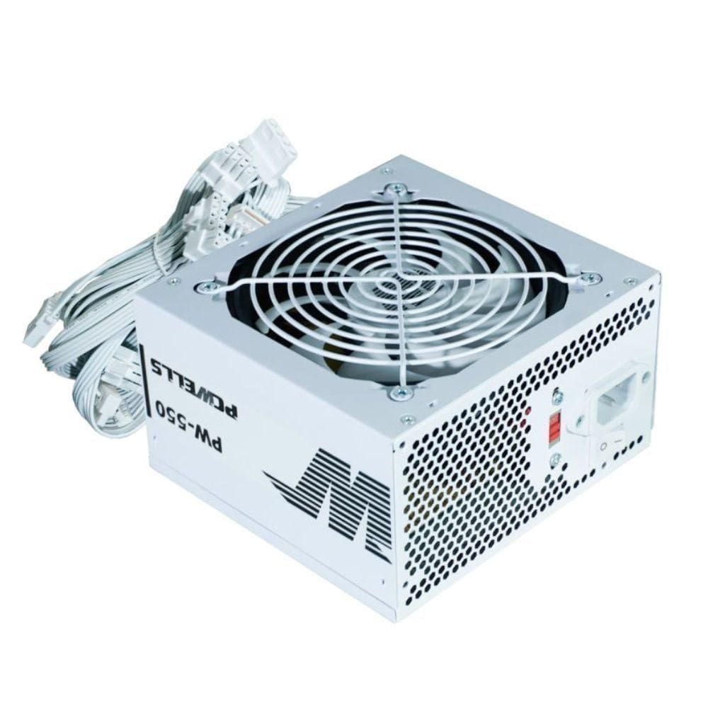 Fonte Atx 550w K-mex Real Pcwells Pk-550