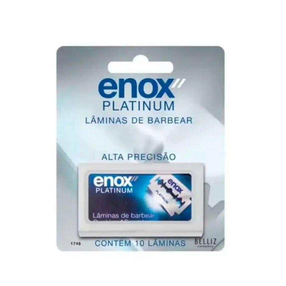 Lâmina De Barbear Blister Enox