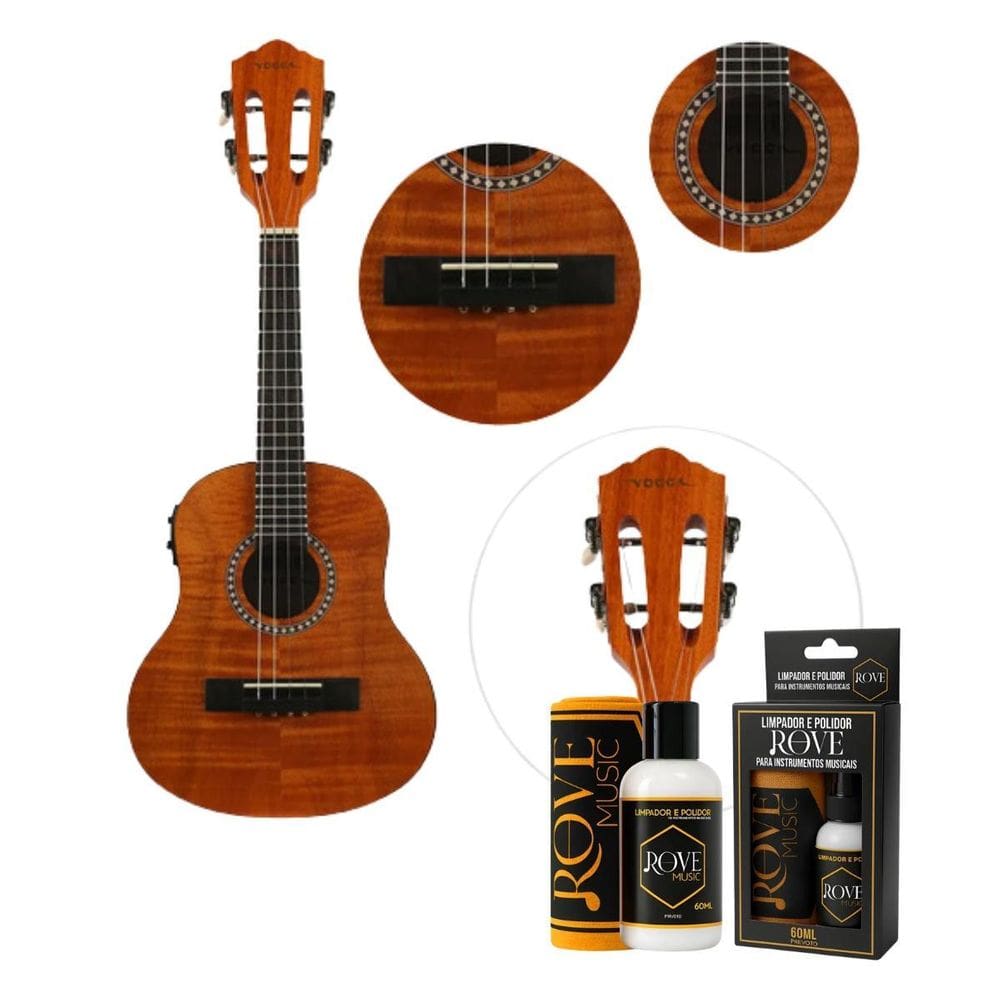 Kit Cavaco Eletrico Vogga Vcc630 Preto Fosco Ms+ Polidor Rov