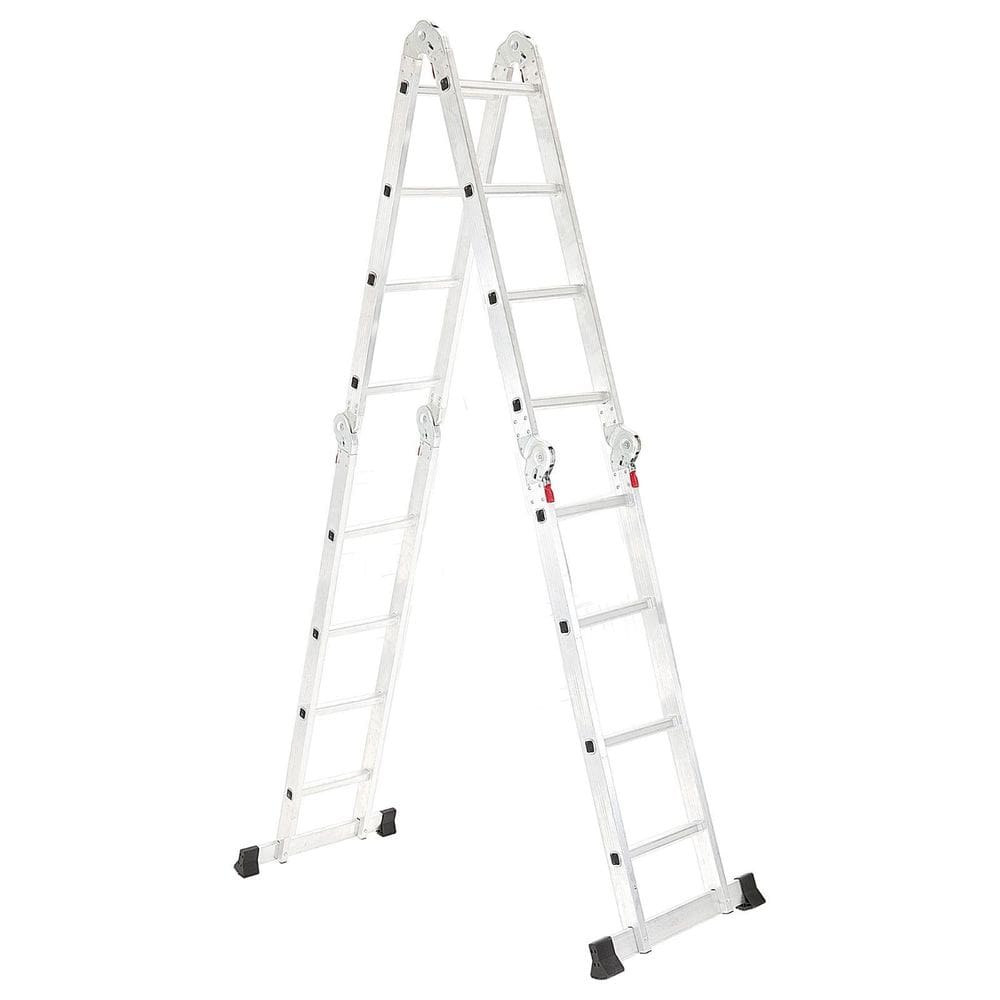 Escada Articulada 4x4 Alumínio Multifunção 16 Degraus 4,24m