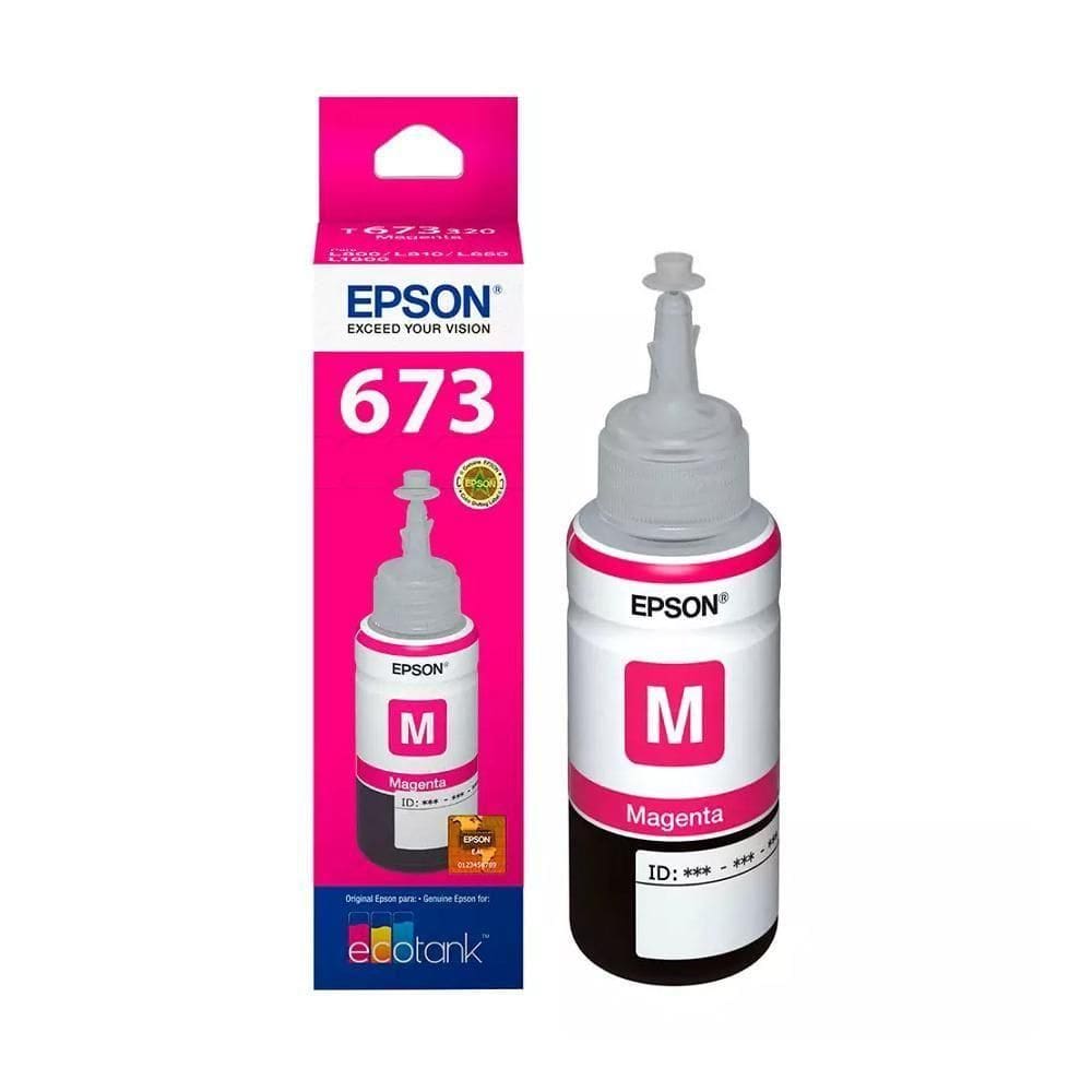 Refil Tinta Epson Magenta T673320-al