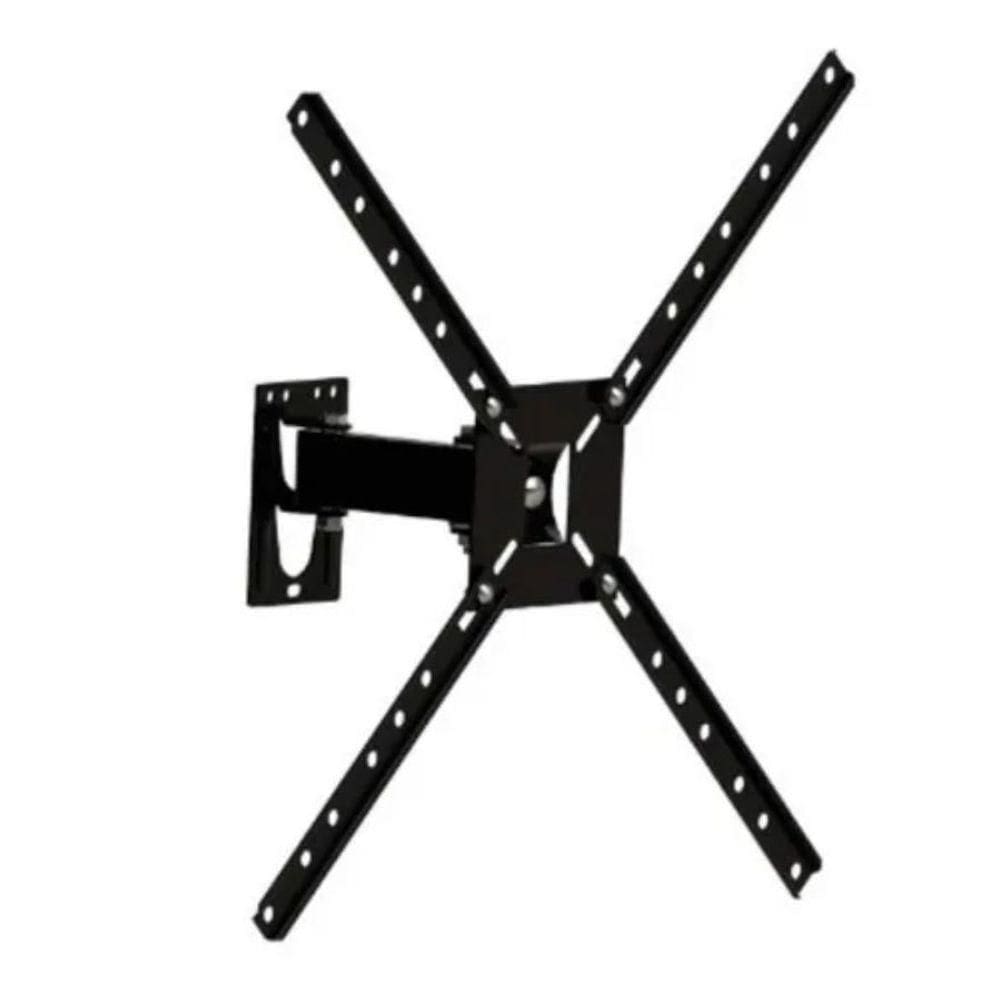 Suporte Articulado Para Tv Led Lcd Plasma 3d E Smart Tv De 10” A 56” Brasforma Bra3.0 - Preto