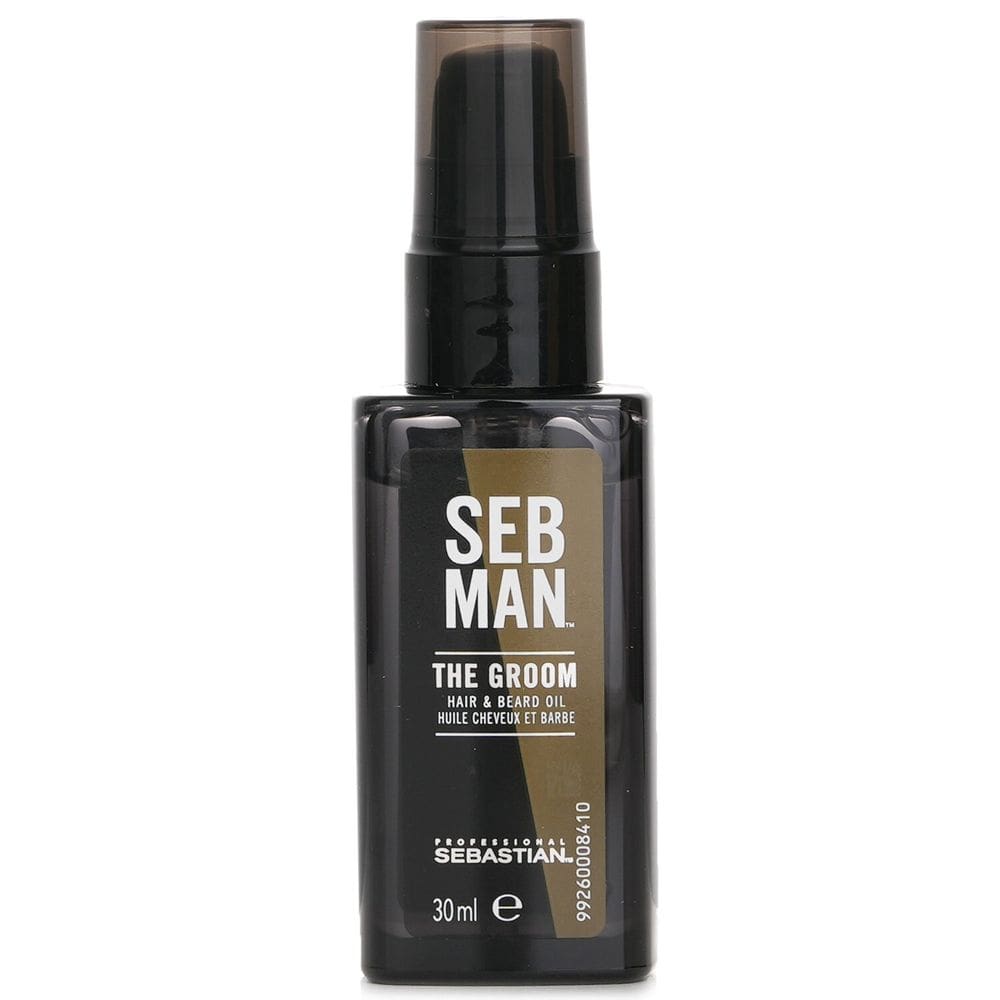 Óleo de higiene Sebastian Seb Man The Groom para cabelo e barba 30 ml