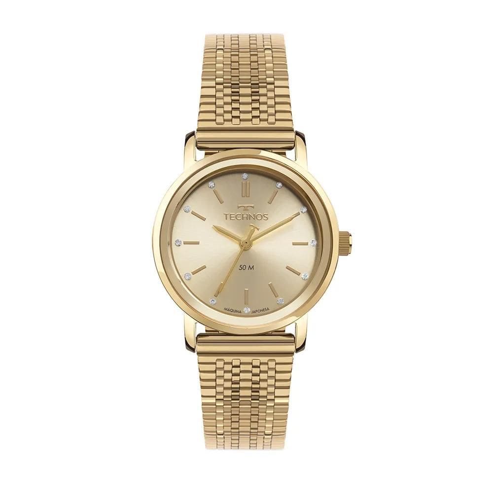 Relógio Technos Feminino Style Dourado - 2035MZU/1X