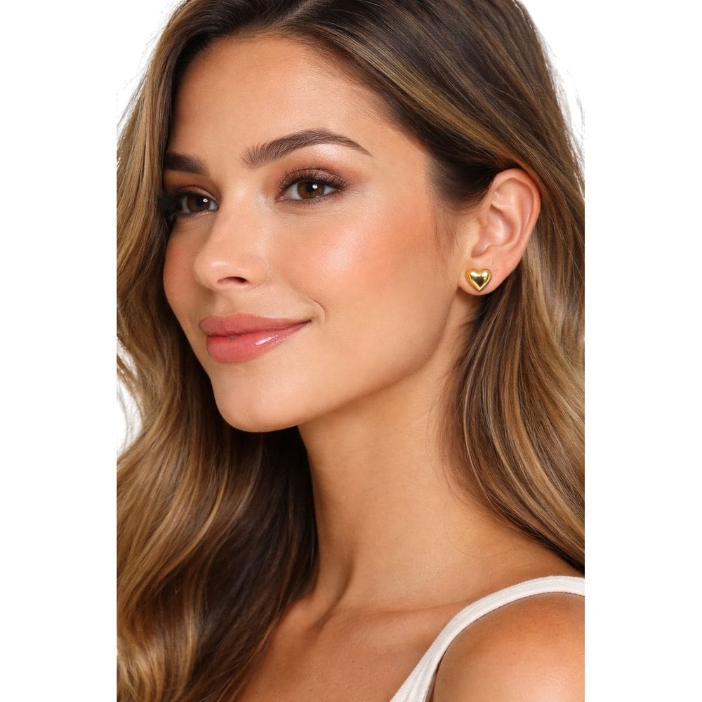 Brinco Feminino Valeria Banhado em Ouro Semi Jóia Juliana Prado 38816