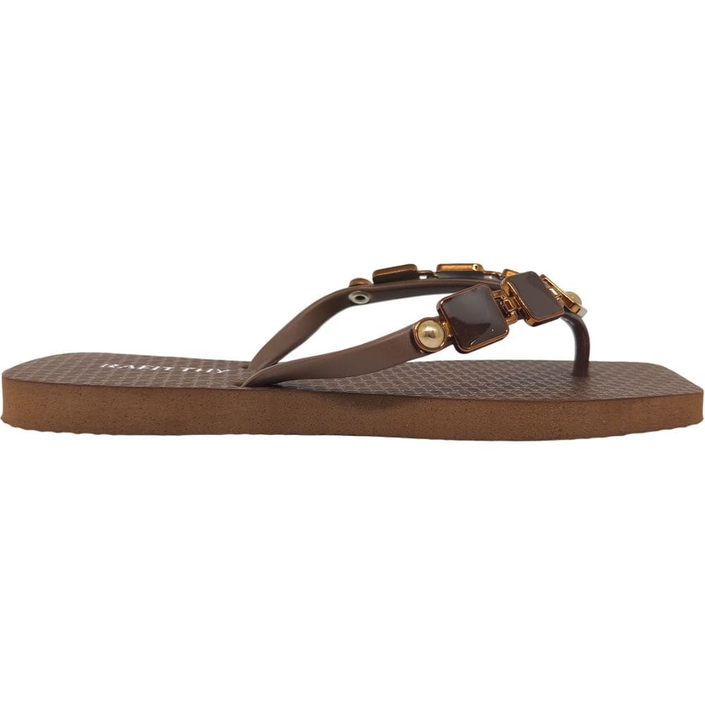 Chinelo Dedo Feminino Casual Dia a Dia Passeio Praia Verão com Pedrarias Conforto Rafitthy 249.16101