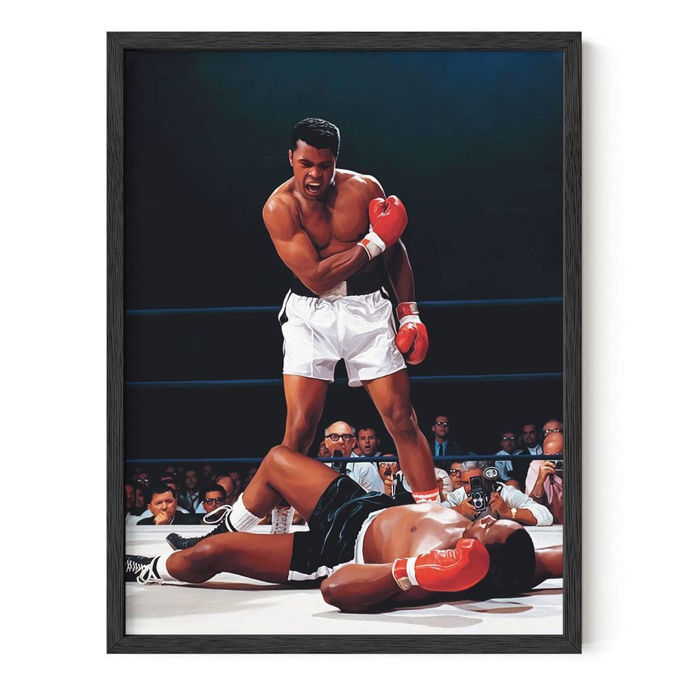 Poster HAUS AND HUES Muhammad Ali Boxe 30x40 cm