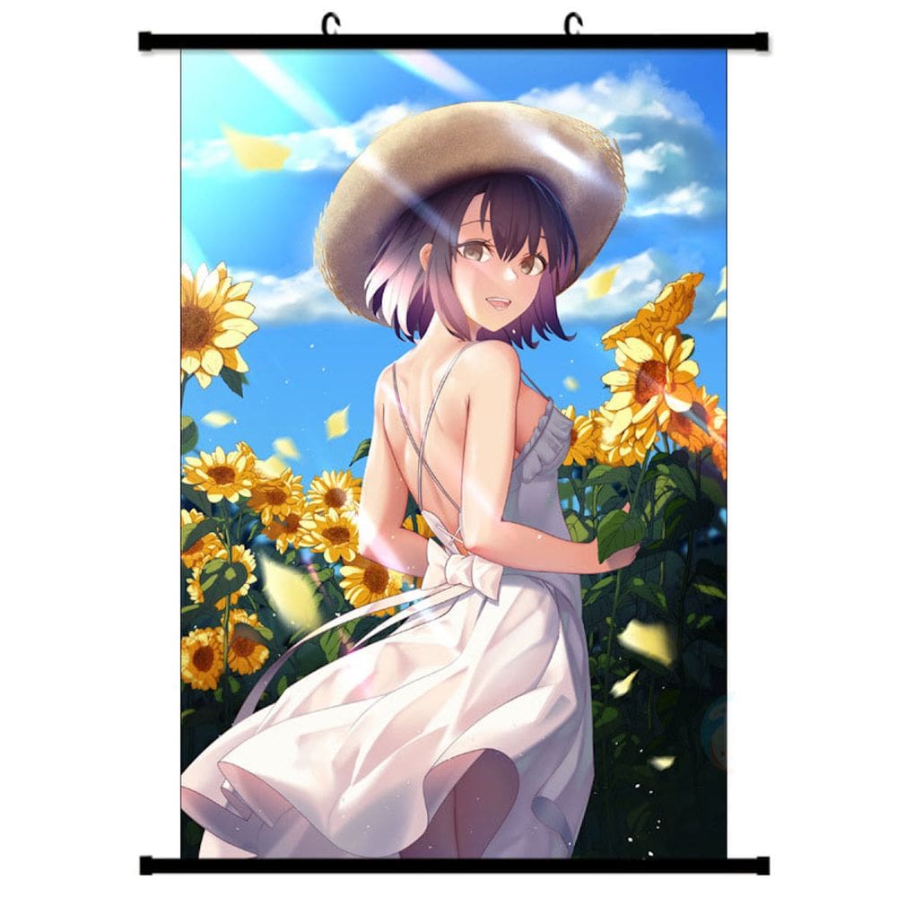 Poster de arte de parede Megumi Kato Como criar uma namorada chata