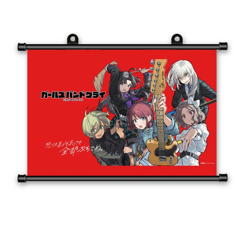 Pôster de arte de parede Girls Band Cry Anime 40x60cm para fãs