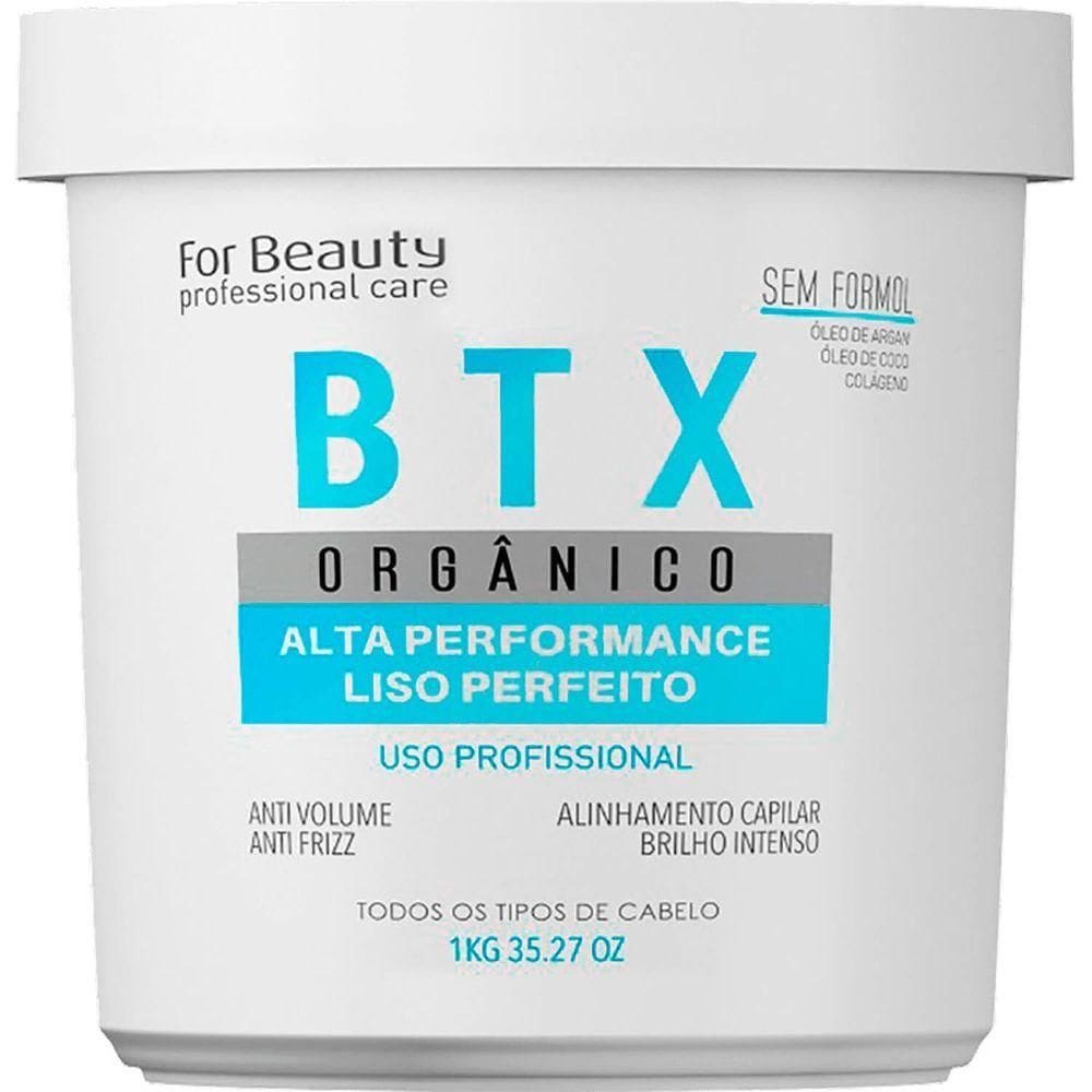 For Beauty Btx Orgânico - Btox Alta Performance Sem Formol 1kg