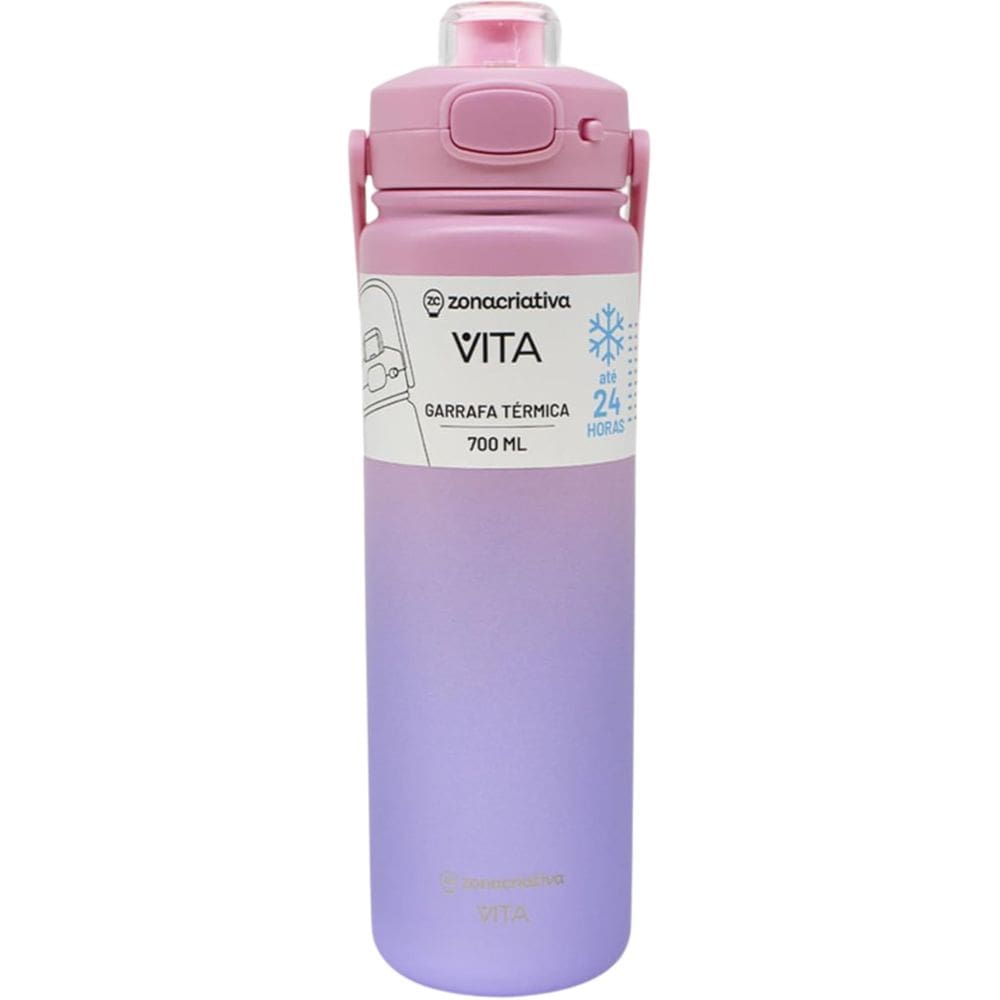 Garrafa Térmica Vita Por Do Sol 700ml - Zonacriativa