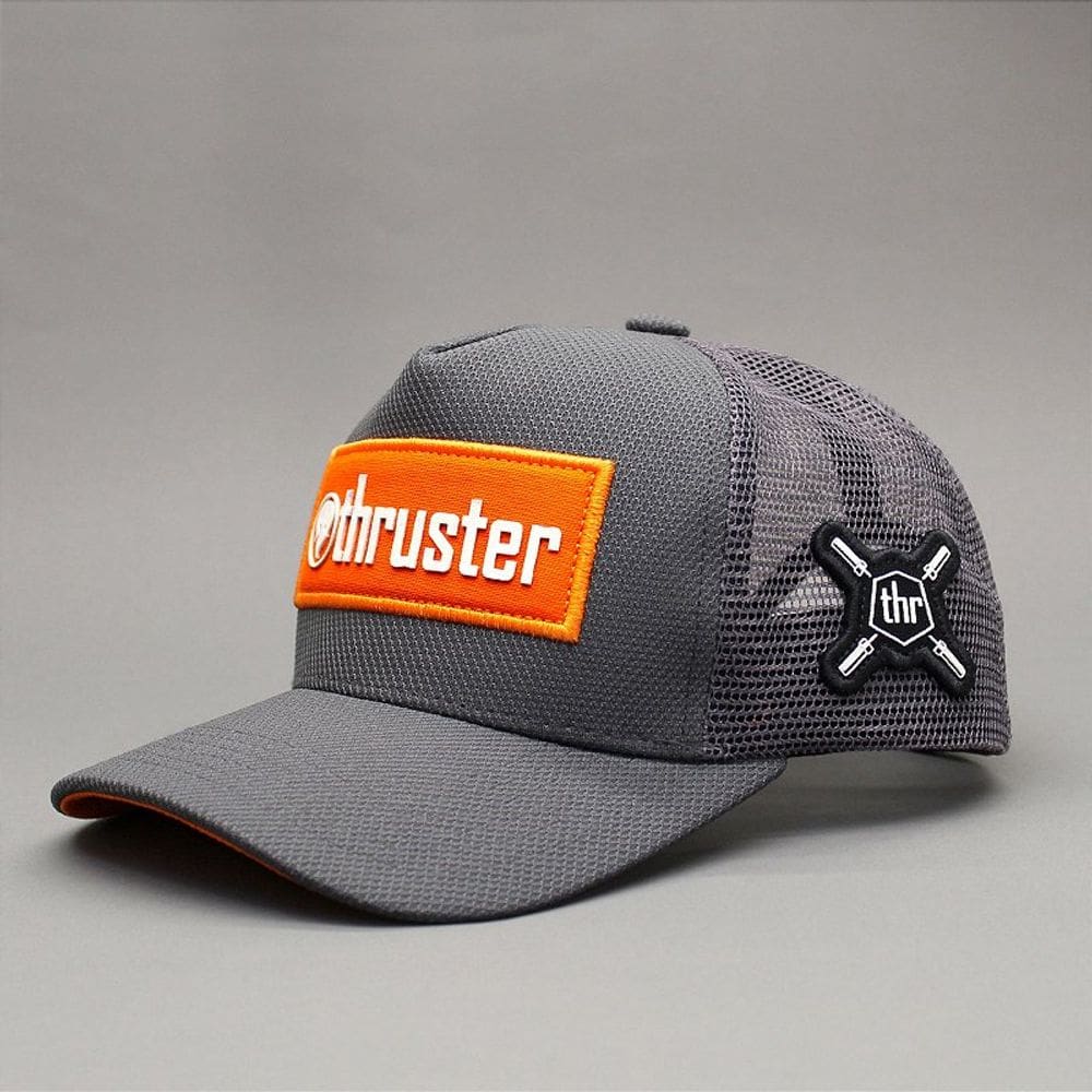 Boné Thruster Etiqueta - Cinza - Laranja