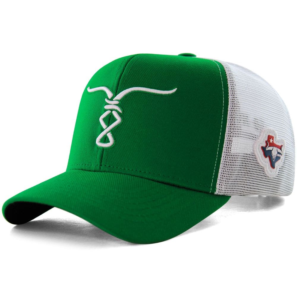 Boné Bão Nu Mundo - Touro  - Verde e Branco