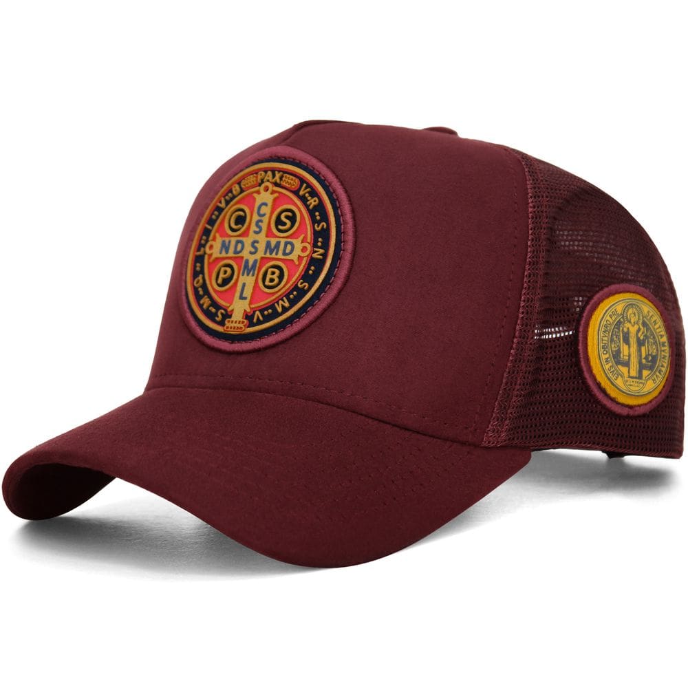 Boné Sacudido`s Medalha de São Bento - Vinho