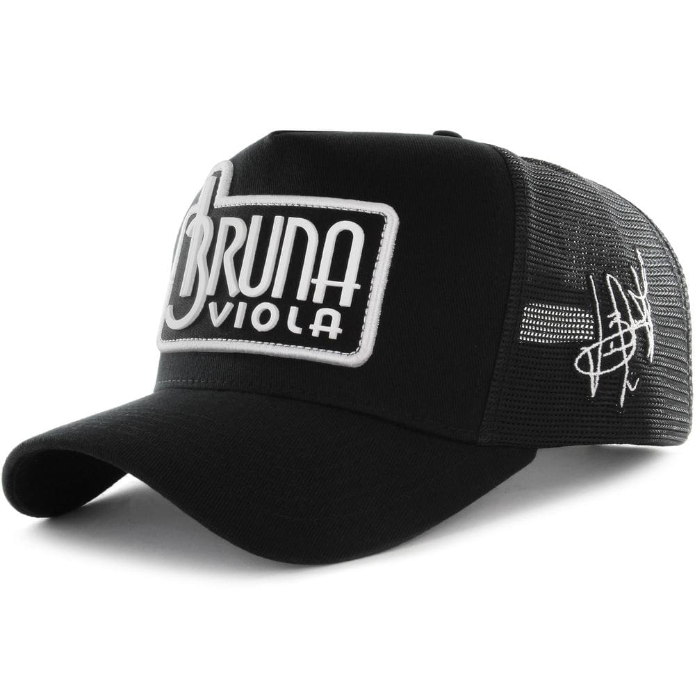 Boné Sacudido`s - Preto e Branco - Bruna Viola