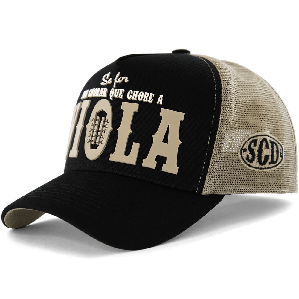 Boné Sacudido`s - Se for Chorar que Chore - Preto