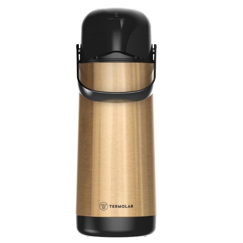 Garrafa Térmica 1,8L Termolar Lúmina Gold