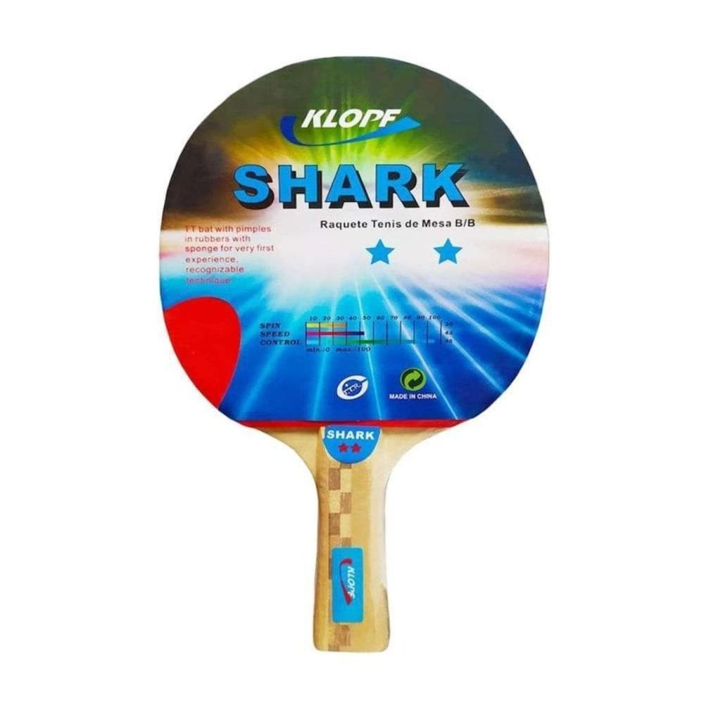 Raquete Tênis de Mesa Shark - Klopf