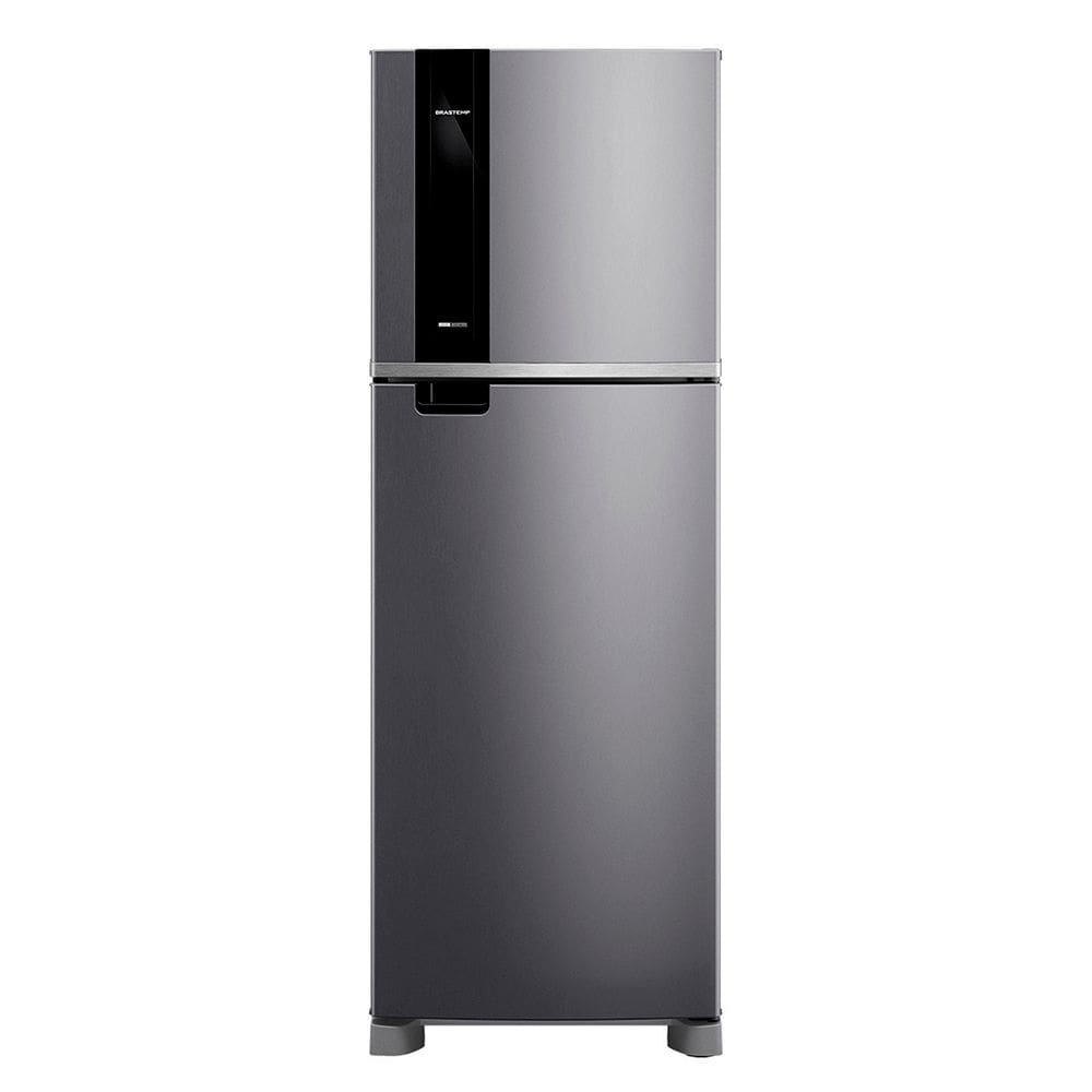 Geladeira Frost Free Brastemp 385 Litros BRM46MKANA Duplex Tecnologia Inverter Safe Power Inox 110V