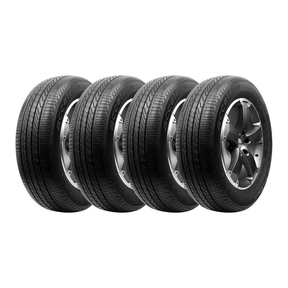 Kit 4 Pneus Accelera Aro 13 175/70R13 Eco Plush 82H