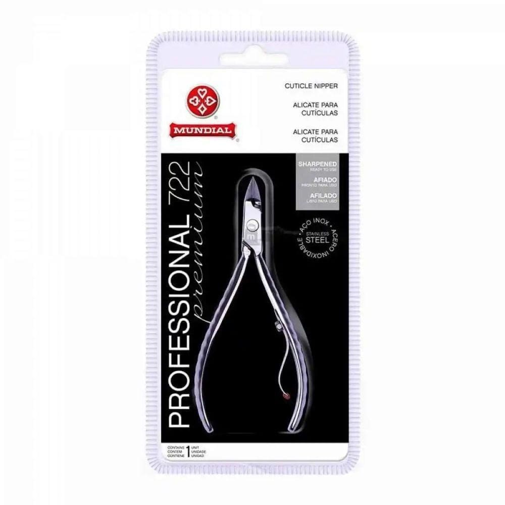 Alicate De Cutícula Profissional Mundial Inox 722